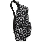 Dolce and Gabbana Black Checkered DG Crown Backpack