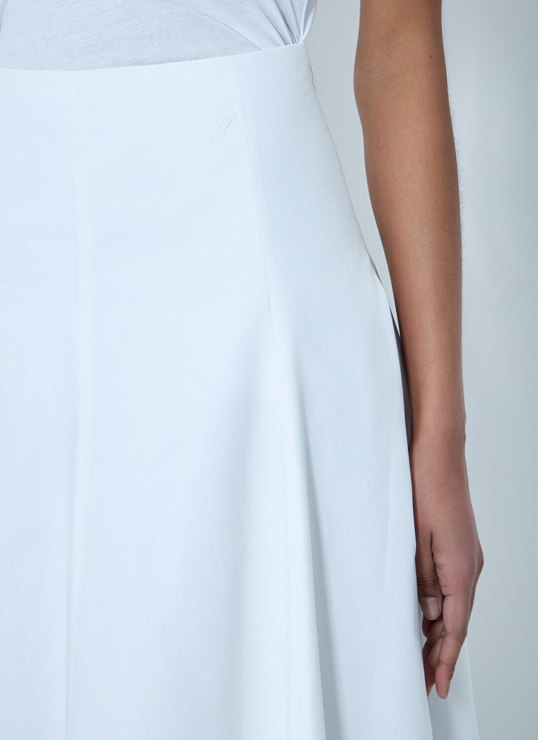 Jacquemus A-line Midi Skirt