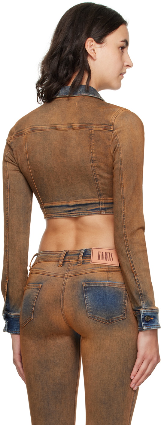 KNWLS Brown Harley Denim Jacket