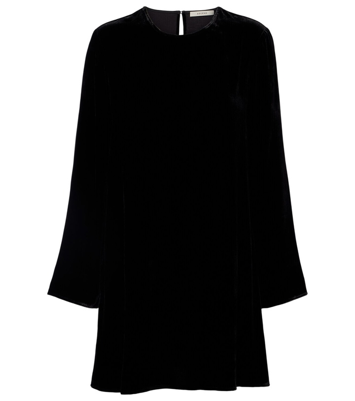 Photo: Asceno Larissa velvet minidress