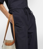 Toteme Wide-leg cotton pants