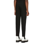 D.Gnak by Kang.D Black Diagonal Cut Trousers