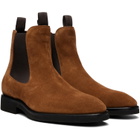 TOM FORD Brown Suede Owen Chelsea Boots