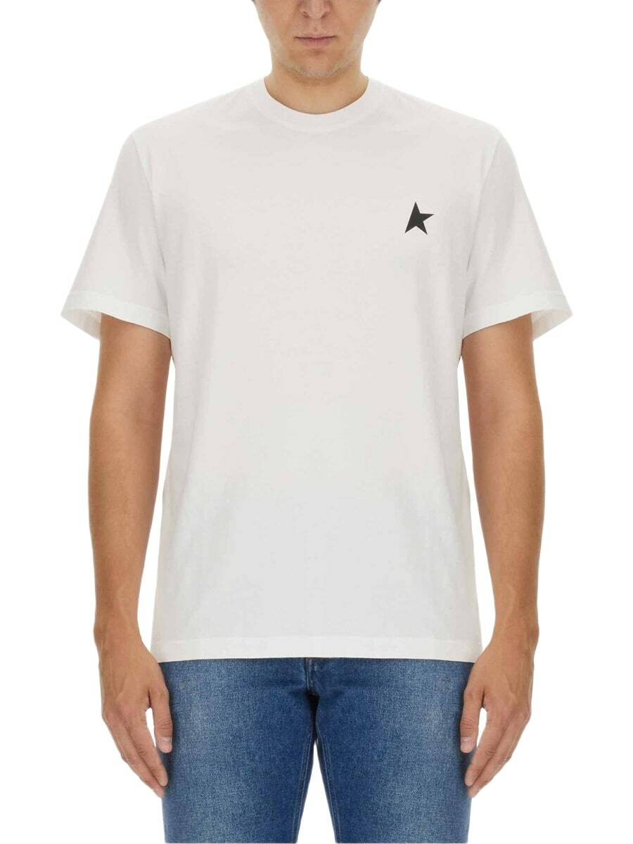 Golden Goose White Star T-Shirt Golden Goose Deluxe Brand
