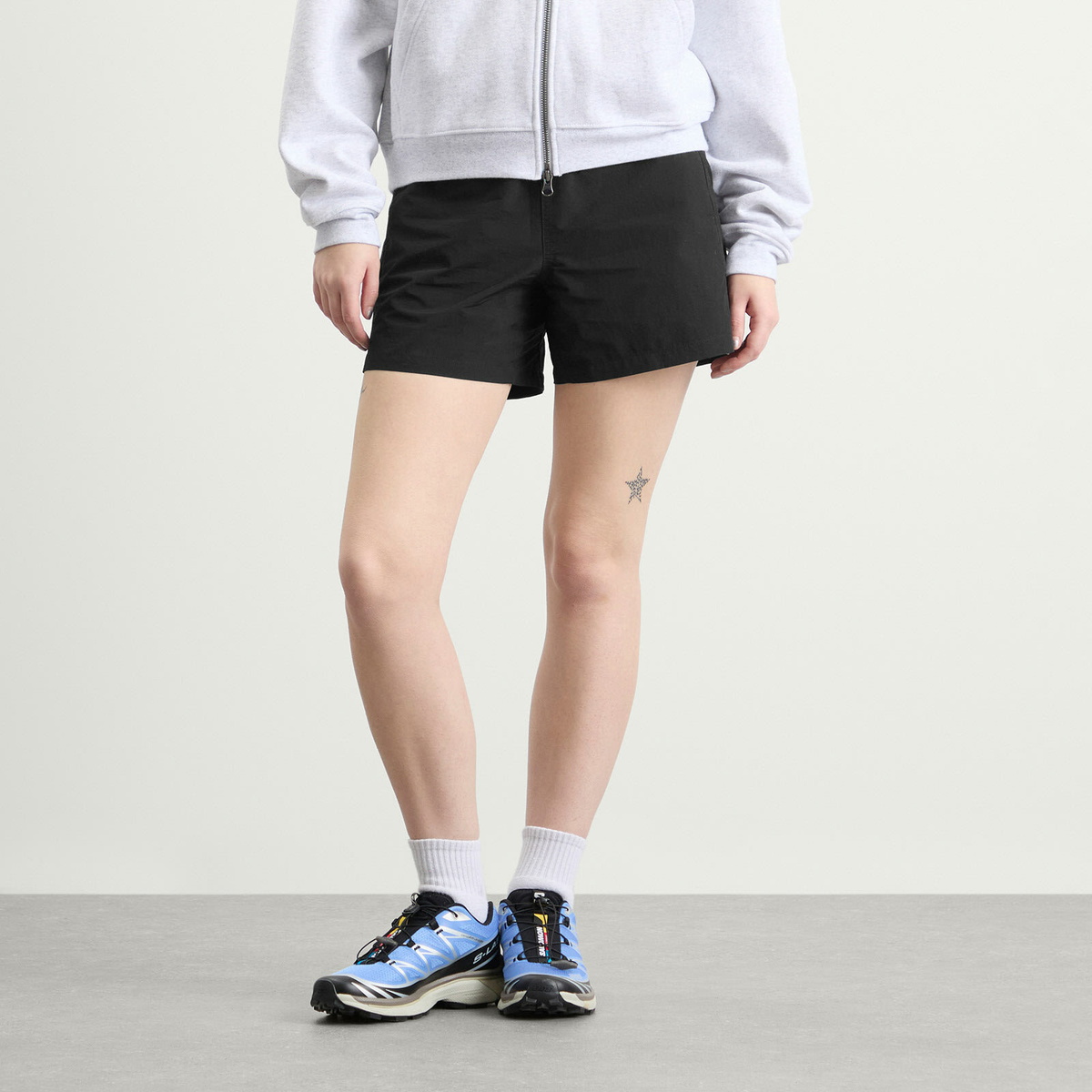 Gramicci Women's Nylon Active Short in Black