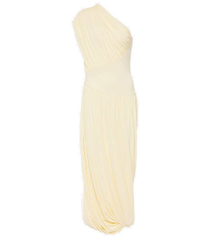 Photo: Tove Ugbad one-shoulder crêpe jersey gown