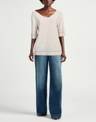 Manila Grace Womens Sweater in Beige
