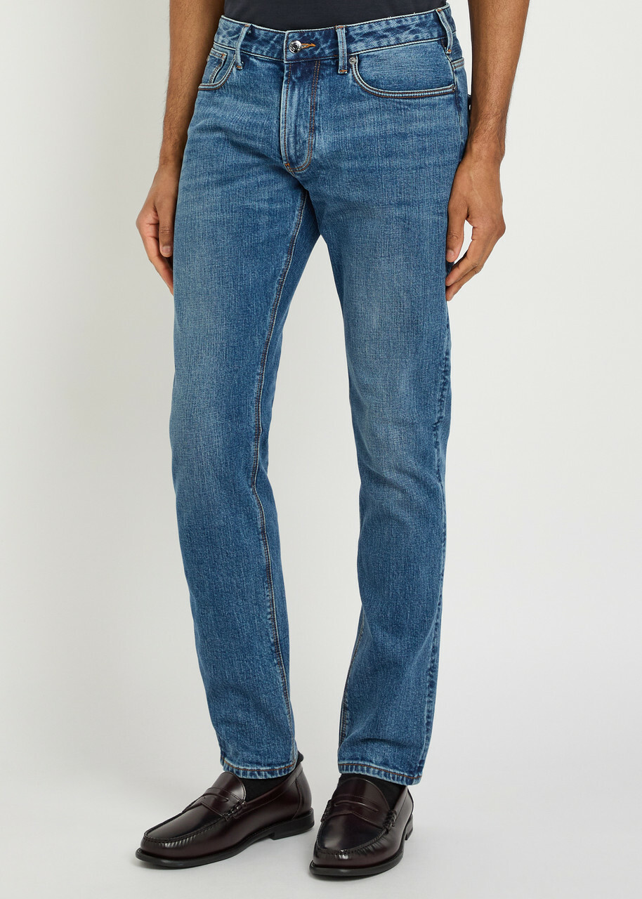 Emporio Armani J06 Slim-leg Jeans Mid Blu
