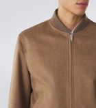 Lardini Virgin wool bomber jacket