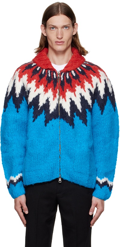 Photo: Andersson Bell Blue & Red Riverton Sweater