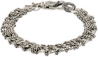 Emanuele Bicocchi Silver Small Entwined Bracelet