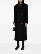 EYTYS Black Genesis Double-Breasted Coat