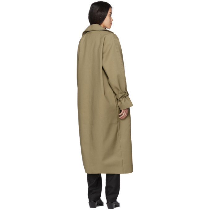 Totême Pisa trench Khaki トレンチコート Totême Pisa Trench Coat - Khaki | Garmentory