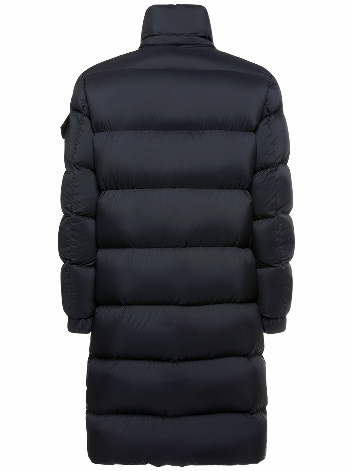 【関税&送料込】Moncler Black Nylon Down Jacket MONCLER - Hanover Long Nylon Down Jacket Moncler