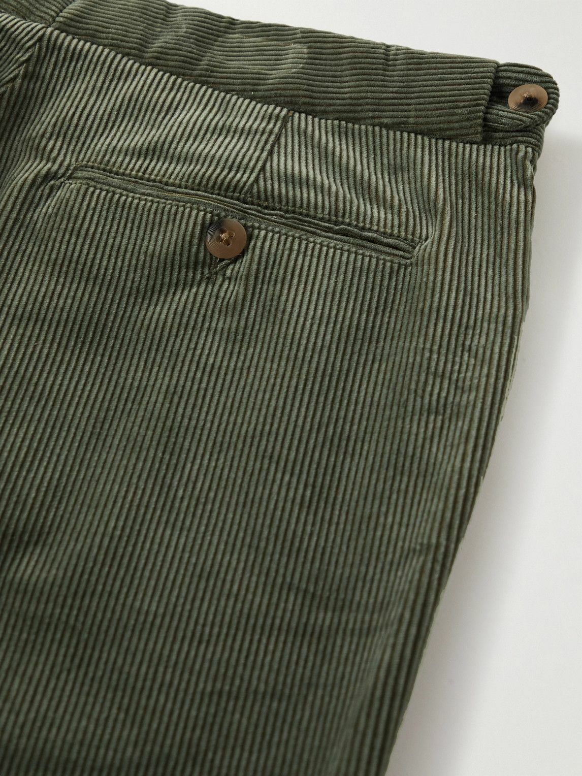 Ralph Lauren Purple label - Straight-Leg Cotton-Corduroy Trousers