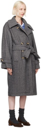 Caro Editions Gray Coco Coat
