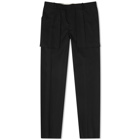 Alexander McQueen Men's Exposed Pocket Tailored Pant in Black