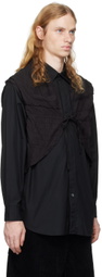 Engineered Garments Black Shawl Shirt