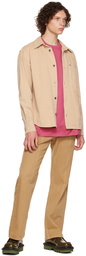 Wooyoungmi Beige Patch Pocket Shirt