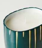 L'Objet Lito gold-plated porcelain candle