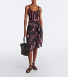 Pucci Marmo cotton beach cover-up