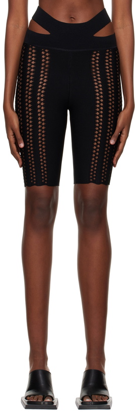 Photo: Dion Lee Black Column Shorts