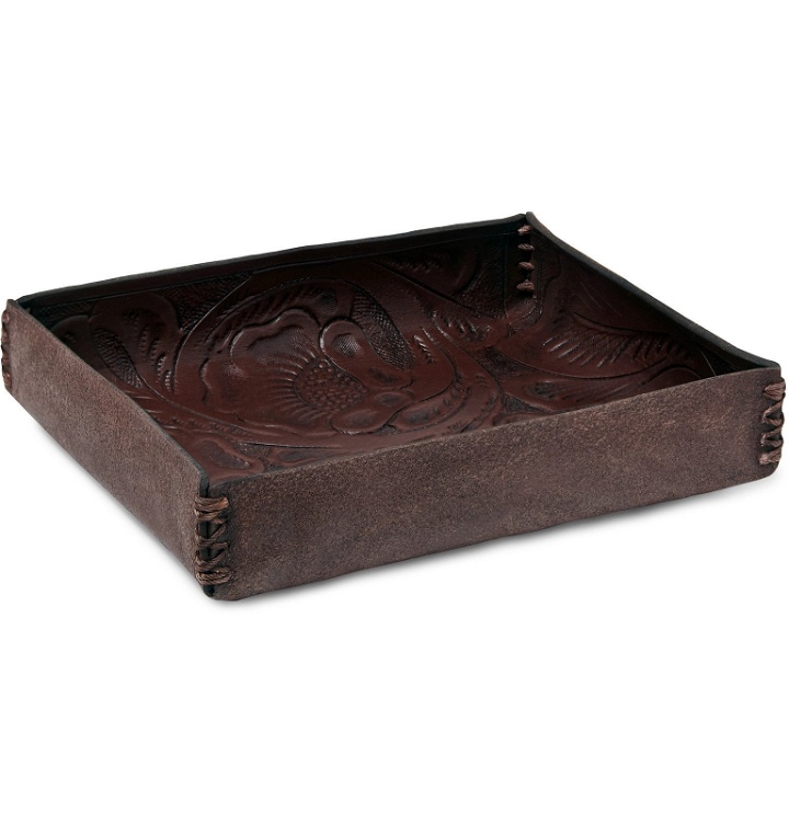 Photo: RRL - Leather Valet Tray - Brown