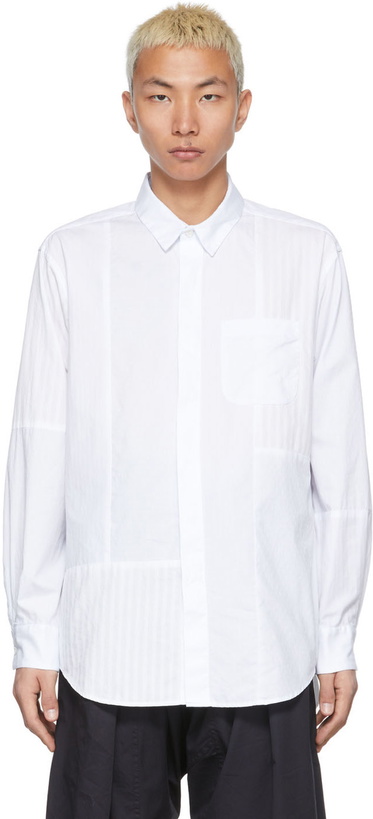 Photo: Engineered Garments White Diamond Dobby Shirt