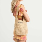 Isabel Marant Women's Praia Small Bag in Natural Black 