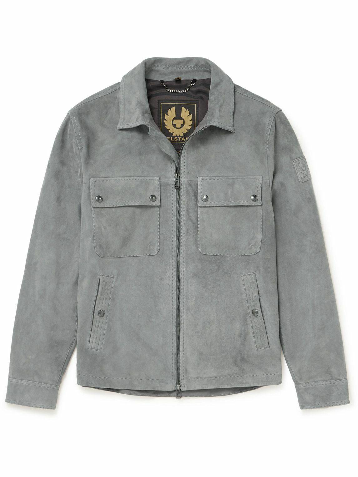 Belstaff - Tour Suede Overshirt - Gray Belstaff