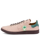 Adidas x Brain Dead Stan Smith Sneaker in Vapour Pink/Mineral Green/Mesa