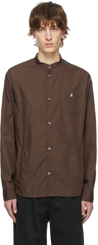 Photo: Undercover Brown Cotton Shirt