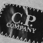 C.P. Company Undersixteen Women's Stamp Logo Tee in Grey Melange