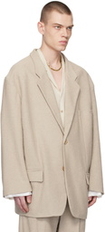 Magliano Beige 'A Big Beige Monopetto' Blazer