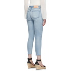 Moussy Vintage Blue Hillrose High-Waisted Skinny Jeans