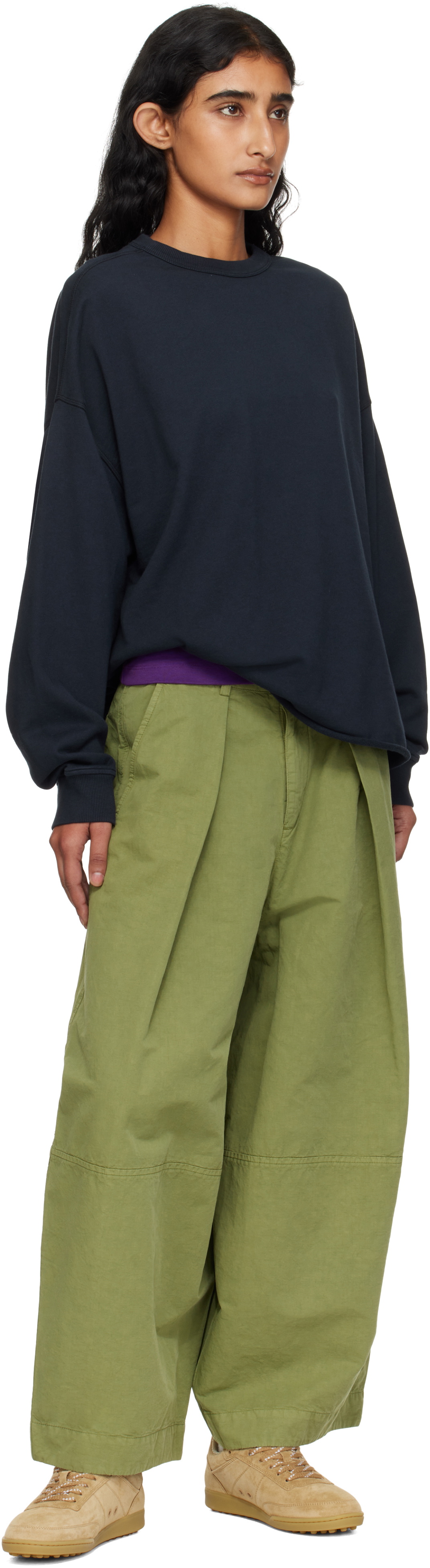 YMC Navy Studio Sweatshirt