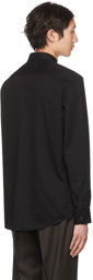 ZEGNA Black Leisure Fit Shirt