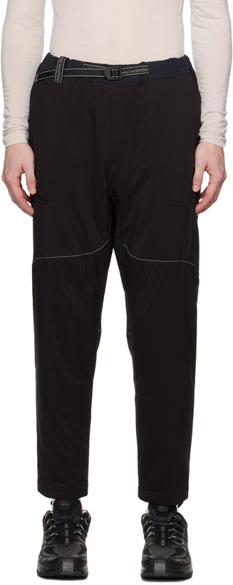 Photo: and wander Black AIR 2 Trousers