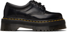Dr. Martens Black 8053 Leather Platform Casual Derbys
