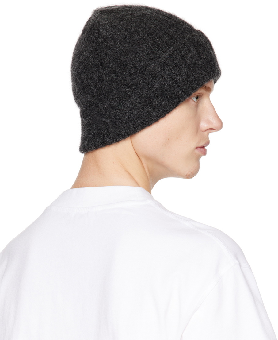 Schnayderman's Gray Seamless Rib Beanie