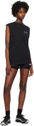 Satisfy Black MothTech Tank Top