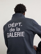 Gallery Dept. - Montecito Logo-Print Cotton-Jersey Jacket - Black