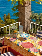 LISA CORTI Arabesque Corolla Rectangular Tablecloth