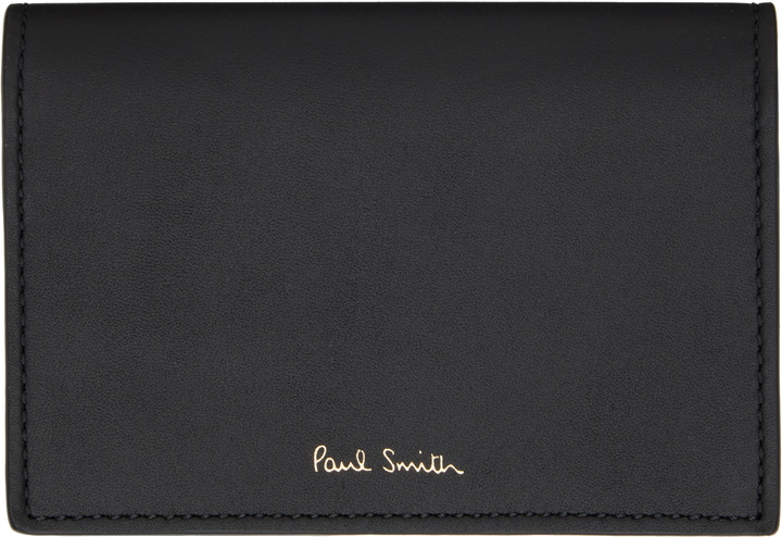 Photo: Paul Smith Black Fold Over Credit Card Holder