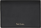 Paul Smith Black Fold Over Credit Card Holder