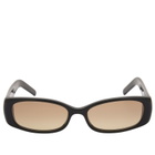 DMY Studios Women's Billy Sunglasses in Black/Yellow 