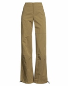 Yuzefi Womens Pants Khaki