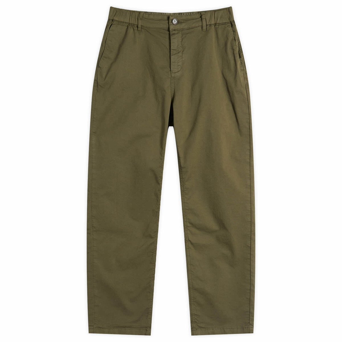 Kestin Men's Inverness Trousers in Olive Twill