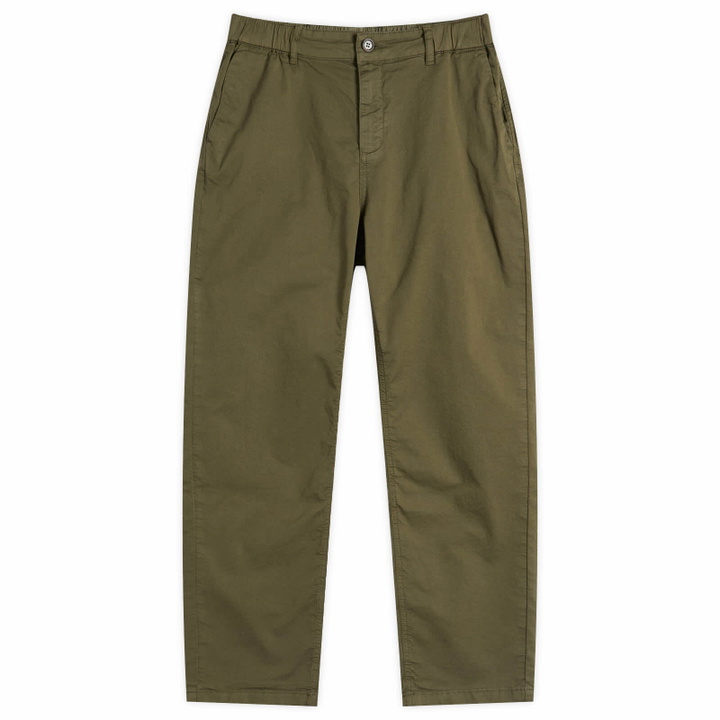 Photo: Kestin Men's Inverness Trousers in Olive Twill