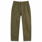 Kestin Men's Inverness Trousers in Olive Twill
